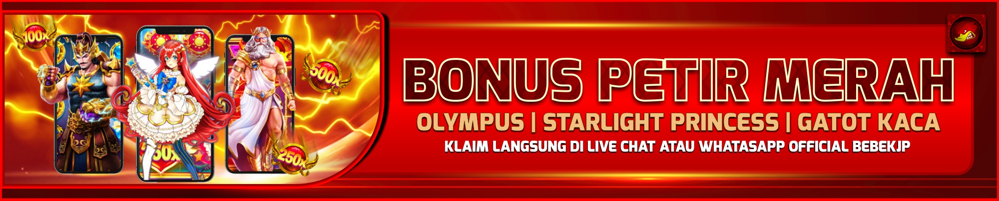 event bonus bebekjp petir merah